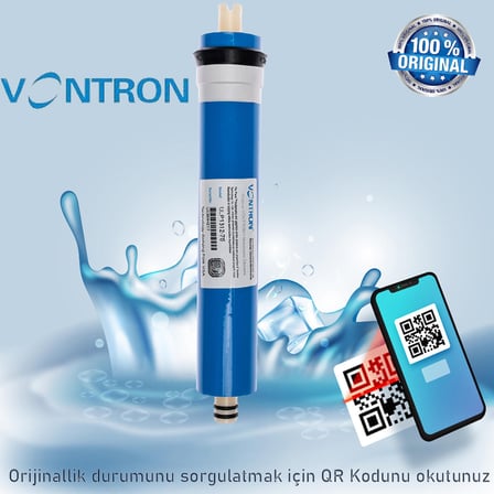 İhlas Aura Cebilon Su Arıtma Cihazı Uyumlu Vontron Membran'lı Bakım Seti