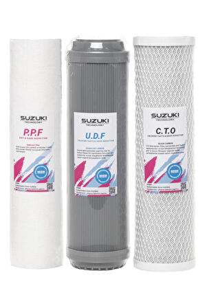 Açık Kasa Su Arıtma Cihazı Tam Set (7 Filtre)alkali Ve Mineral Filtre Ilaveli