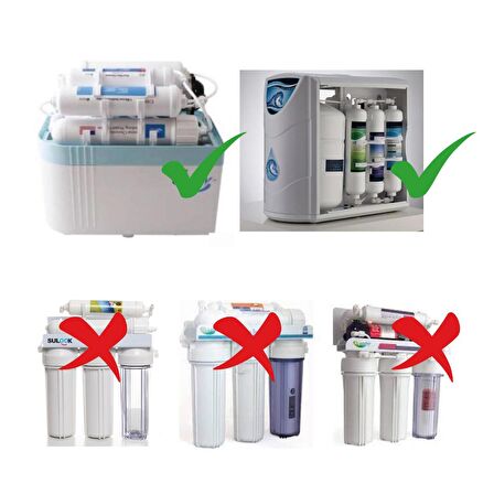 Inline Kapalı Kasa Tüm Su Arıtma Cihazlarına Uyumlu 5'Li Filtre - 504676024