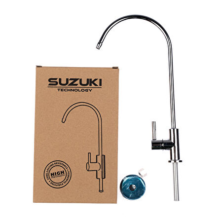 Reverse Osmosis Su Arıtma Cihazı Uyumlu İthal Lüx Musluk 10'lu
