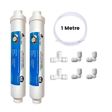 Su Arıtma Cihazı Tatlandırıcı Filtre ve Bağlantı Seti