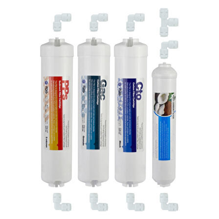 Reverse Osmosis Kapalı Kasa Su Arıtma Cihazı 5'li Filtre Seti
