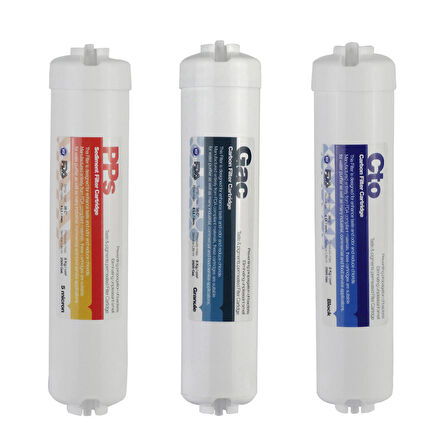 Reverse Osmosis Kapalı Kasa Su Arıtma Cihazı 5'li Filtre Seti