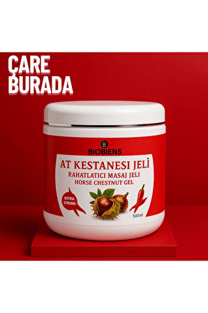 Sıcak At Kestanesi Masaj Jeli 500 ml