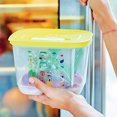 Tupperware Sera Buzdolabı Sebze Saklama Kabı Dikey 1.8 lt