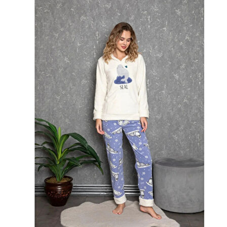 Wellsoft Fok Balığı Pijama Takımı