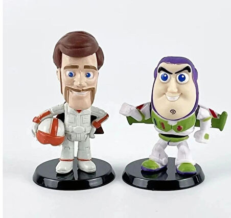Toy Story Karakter Figür Oyuncak Seti 10'lu Hediyelik Figür Seti Karakterleri