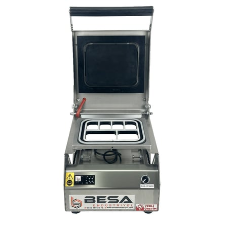 Besa Altı Bölmeli Catering Tabldot Yemek Paketleme Makinesi