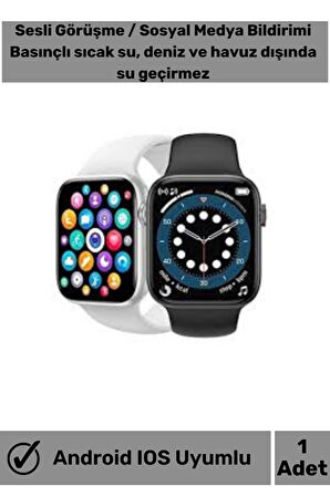 Akıllı Saat Yeni Nesil T700s Watch 7 Series Ios Androıd Uyumlu Bluetooh Arama Bildirim Alma