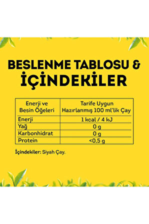 Yellow Label Loose Dökme Siyah Çay 1000 gr 3 Adet