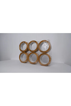 Koli Bandı Taba Kahverengi 70 mm x 100 mt 6 adet