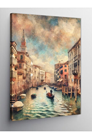 Kanvas Tablo Venedik İtalya, 50cm x 70cm
