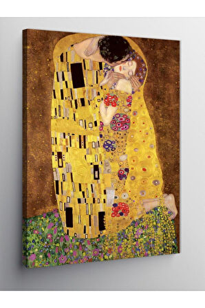 Kanvas Tablo Klimt Öpücük, 50cm x 70cm