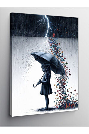 Kanvas Tablo Bahar Yağmurları 50 X 70 Cnvsdkey-120790-50-70
