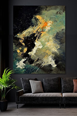 Dark Gökyüzü Sürreal Kanvas Tablo 70 x 100 cm