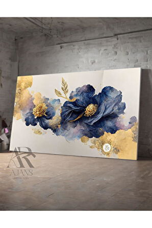 Kanvas Tablo Dekoratif Cennet Çiçeği Kanvas Tablo 35 X 50