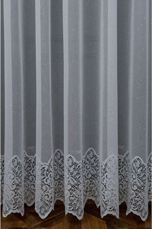 Farbateks Dikim Ara Damask Tasarım Yeni Model Ütü Istemez Kırışmaz 2kat Pileli Tül Perde