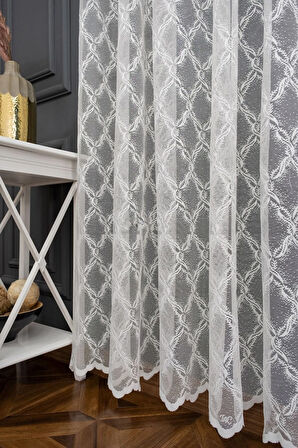 Farbateks Dikim Seher Desen Yeni Tasarım Desen 3kat Pileli Ütü Istemez Tül Perde