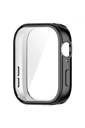 Huawei Watch Fit 3 ile Uyumlu Kasa Ve Ekran Koruyucu 360 Tam Koruma Silikon Kılıf