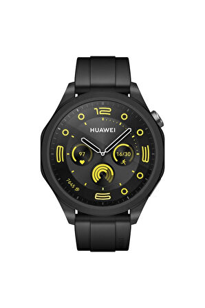 Huawei Watch Gt4 46mm ile Uyumlu Kasa Ve Ekran Koruyucu 360 Tam Koruma Silikon Kılıf