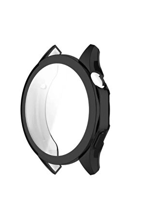 Huawei Watch Gt4 46mm ile Uyumlu Kasa Ve Ekran Koruyucu 360 Tam Koruma Silikon Kılıf
