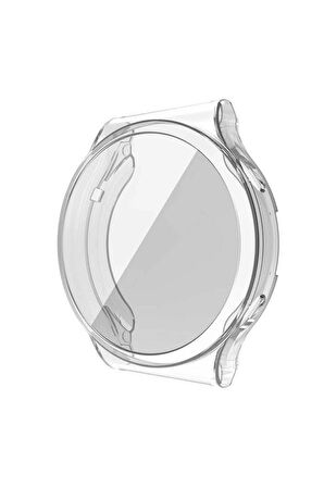 Huawei Watch Gt2 Pro ile Uyumlu Kasa Ve Ekran Koruyucu 360 Tam Koruma Silikon Kılıf