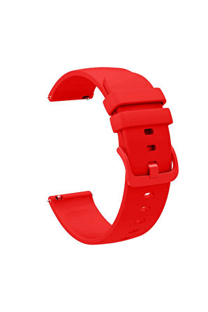 Samsung Galaxy Watch Active 2 40mm/44mm ile Uyumlu Kordon Jel Silikon Tokalı Kayış