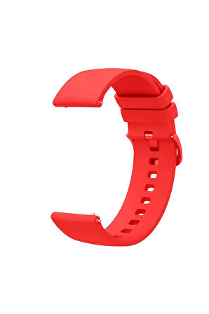 Samsung Galaxy Watch Active 2 40mm/44mm ile Uyumlu Kordon Jel Silikon Tokalı Kayış