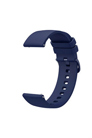 Samsung Galaxy Watch 4 5 6 FE 7 ile Uyumlu Kordon Jel Silikon Tokalı Kayış