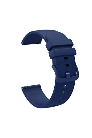 Amazfit BİP BİPU BİPS BİPUPRO BİP3 ile Uyumlu Kordon Jel Silikon Tokalı Kayış