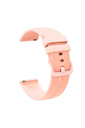 Amazfit BİP BİPU BİPS BİPUPRO BİP3 ile Uyumlu Kordon Jel Silikon Tokalı Kayış