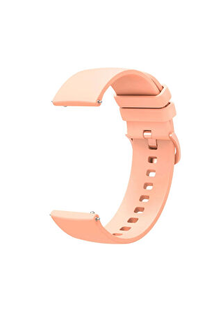 Amazfit BİP BİPU BİPS BİPUPRO BİP3 ile Uyumlu Kordon Jel Silikon Tokalı Kayış