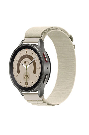 Samsung Galaxy Watch 42mm Akıllı Saat Uyumlu Kordon Alpine Loop Döngü Spor Kayış