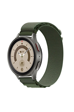 Samsung Galaxy Watch 3 41mm Akıllı Saat Uyumlu Kordon Alpine Loop Döngü Spor Kayış