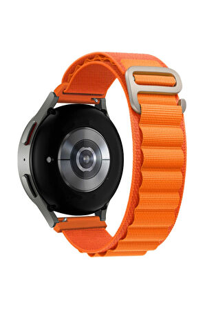 Samsung Galaxy Watch 4 5 6 7 Serisi 40mm Ve 44mm ile Uyumlu Kordon Alpine Loop Döngü Spor Kayış