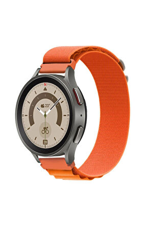 Samsung Galaxy Watch 4 5 6 7 Serisi 40mm Ve 44mm ile Uyumlu Kordon Alpine Loop Döngü Spor Kayış