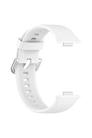 Huawei Watch Fit 3 ile Uyumlu Kordon Jel Silikon Tokalı Kayış