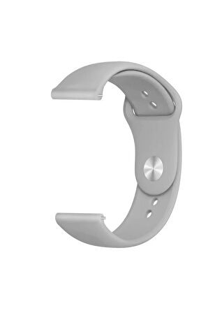 Amazfit Stratos 3 ile Uyumlu Kordon Yumuşak Dokulu Jel Silikon Kayış