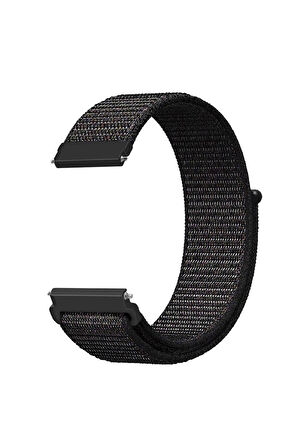Xiaomi Watch S1 S1 PRO S1 ACTİVE S2 S3 ile Uyumlu Kordon Kumaş Desenli Cırt Cırtlı Spor Kayış