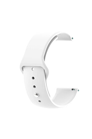 Garmin Forerunner 245 / 245 Music ile Uyumlu Kordon Yumuşak Dokulu Jel Silikon Kayış