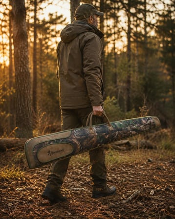 Browning Süet Orman Desen Premium 130 cm Tüfek Kılıfı