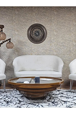 TEDDY Takım Krom Kaplama Telli Ayak Çay Seti Koltuk - Berjer , Balkon, Salon, Ofis Krem Renk 40 x 125 Boyut/Ebat