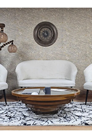 TEDDY Takım Siyah Boyalı Sivriltme Ayak Çay Seti Koltuk - Berjer , Balkon, Salon, Ofis Krem Renk 40 x 125 Boyut/Ebat