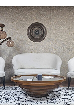 TEDDY Takım Siyah Boyalı Telli Ayak Çay Seti Koltuk - Berjer , Balkon, Salon, Ofis Krem Renk 40 x 125 Boyut/Ebat