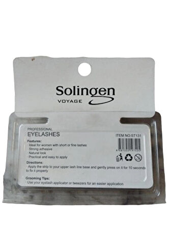 Solingen Voyage NATURAL EYELASH TAKMA KİRPİK 