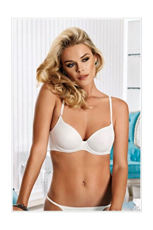 Beyaz Dolgusuz Cup Basic Sütyen 2150