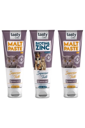 Kedi Malt Paste 2*100 gr Biotin Paste 1*100 gr