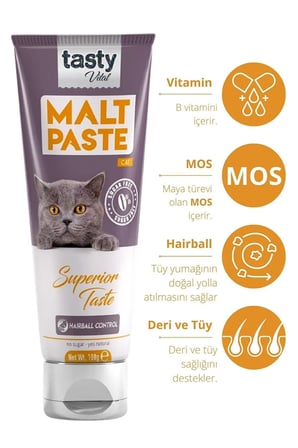 Kedi Malt Paste 2*100 gr Biotin Paste 1*100 gr