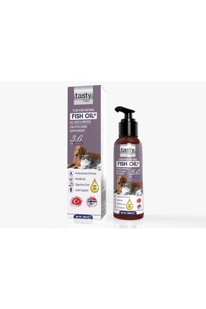 Kedi Ve Köpekler Için Somon Ve Hamsi Yağı 200 ml Iştah Açıcı, Göz Ve Eklem Desteği, Epa Dha