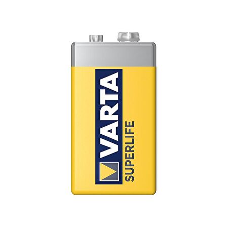 Varta Superlife Çinko 9 Volt Pil 12'li Paket